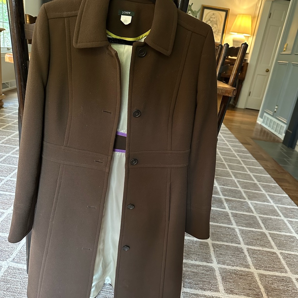 J Crew Lady Day Top Coat